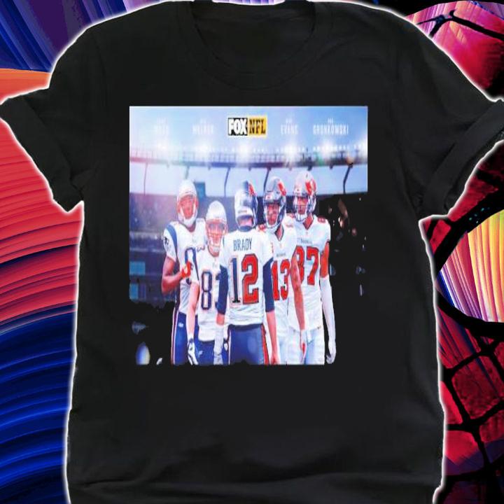 Tom Brady's Greatest Pass-Catchers List Includes Gronk Moss Shirt t-shirt shirt