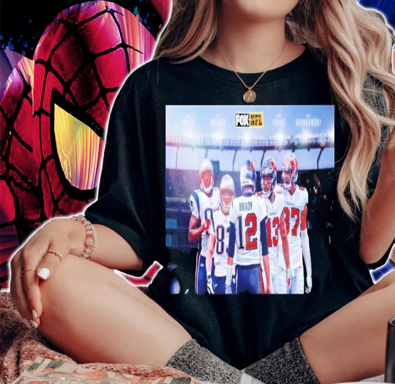 Tom Brady's Greatest Pass-Catchers List Includes Gronk Moss Shirt t-shirt woman shirt