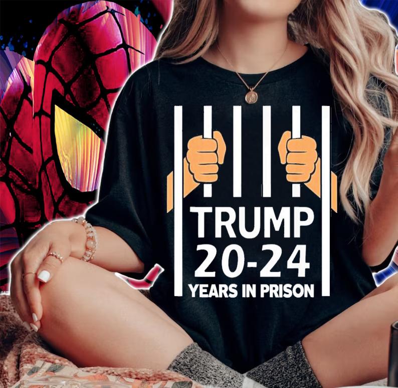 Trump Costume 20-24 Years In Prison Anti Trump T-Shirt t-shirt