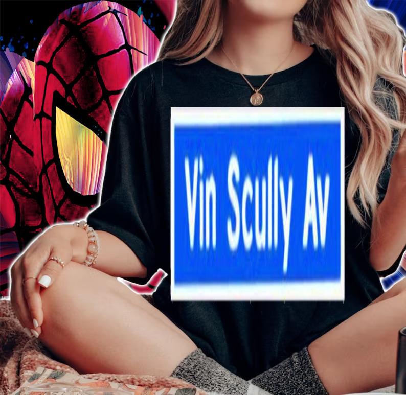 Vin Scully Avenue 1927-2022 Shirt t-shirt woman shirt