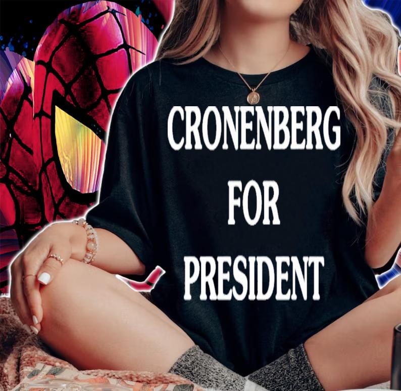 Cronenberg For President Rick And Morty T-Shirt t-shirt