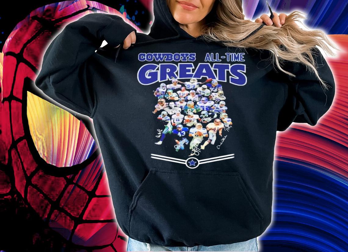 Dallas Cowboys all-time greats signatures shirt t-shirt