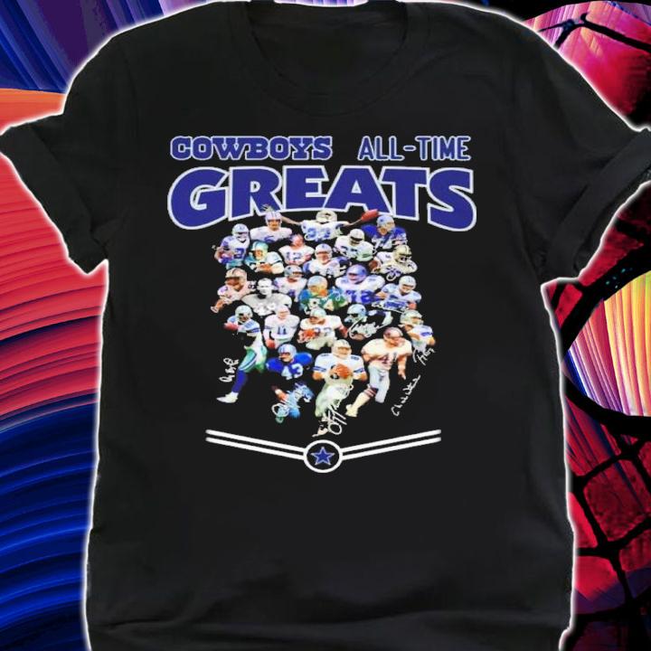 Dallas Cowboys all-time greats signatures shirt t-shirt