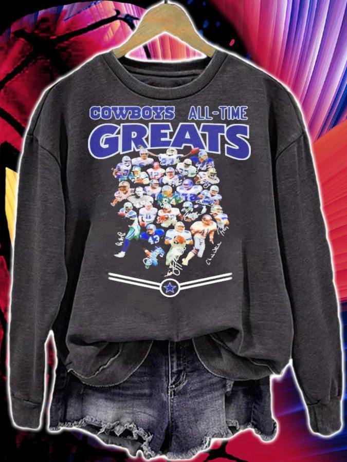 Dallas Cowboys all-time greats signatures shirt t-shirt