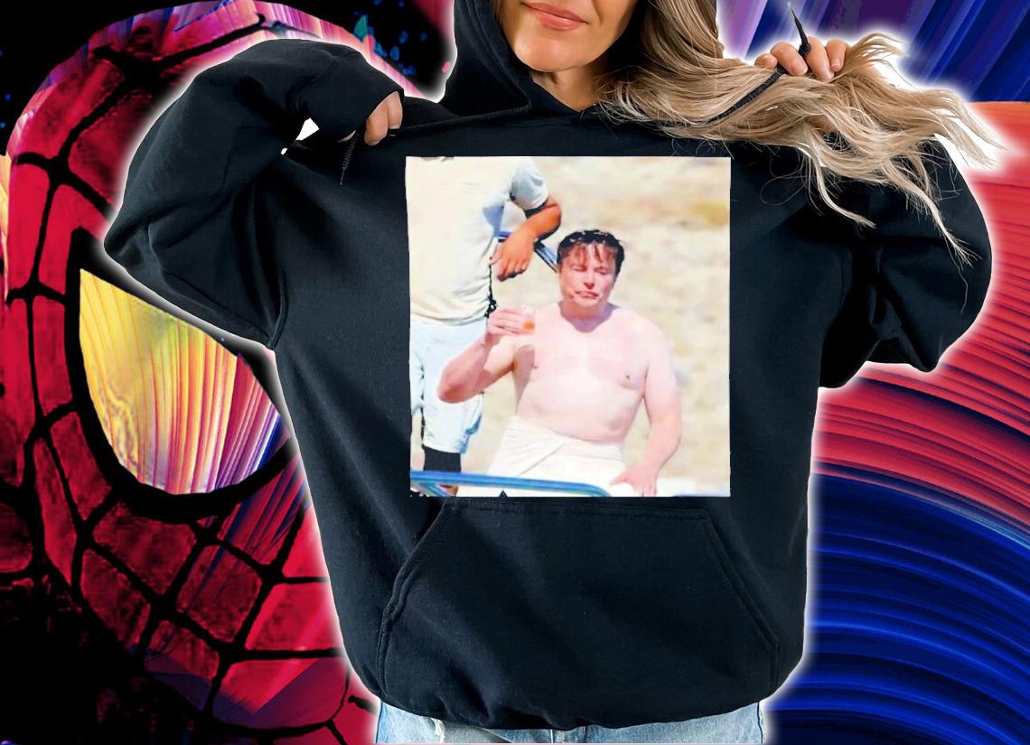 Elon Musk Without Shirt t-shirt hoodie