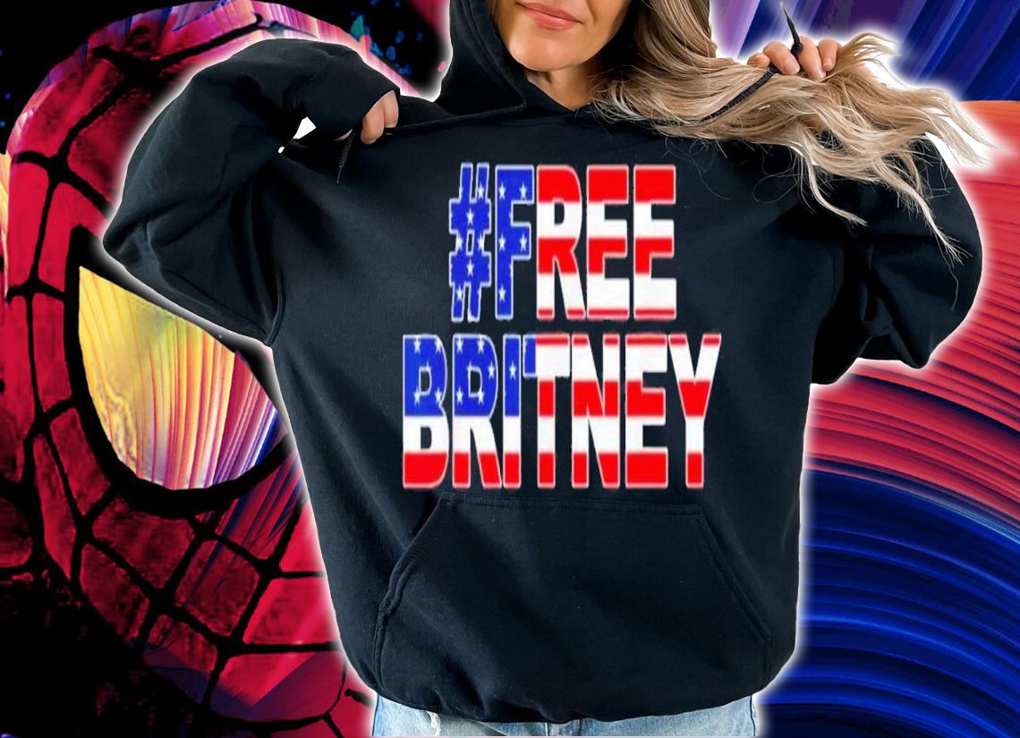 Free Britney Griner Hashtag Free Britney Flag US Shirt t-shirt