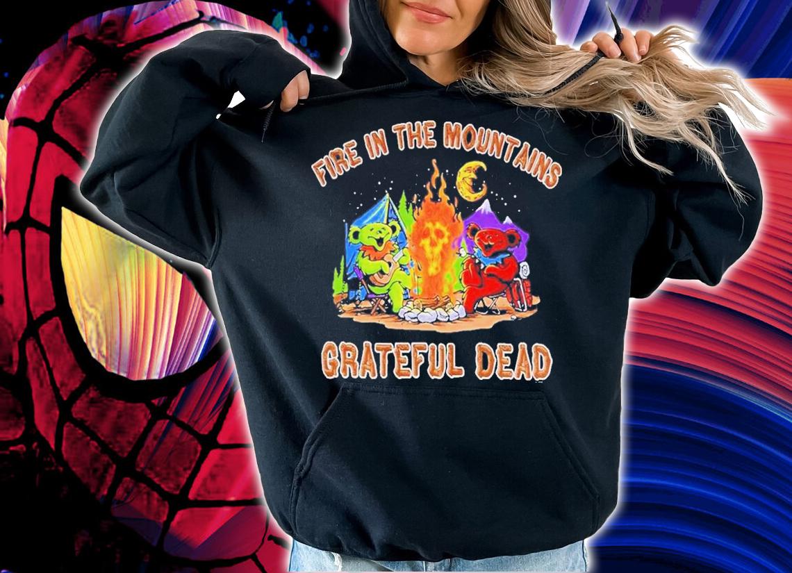Grateful Dead Hiking On The Mountain T-Shirt t-shirt hoodie