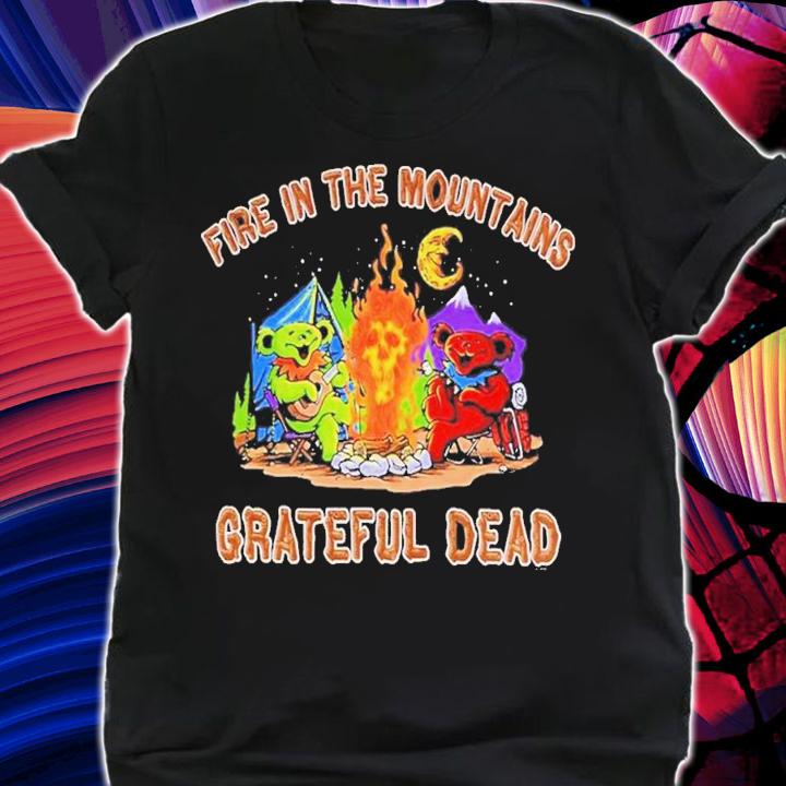 Grateful Dead Hiking On The Mountain T-Shirt t-shirt shirt