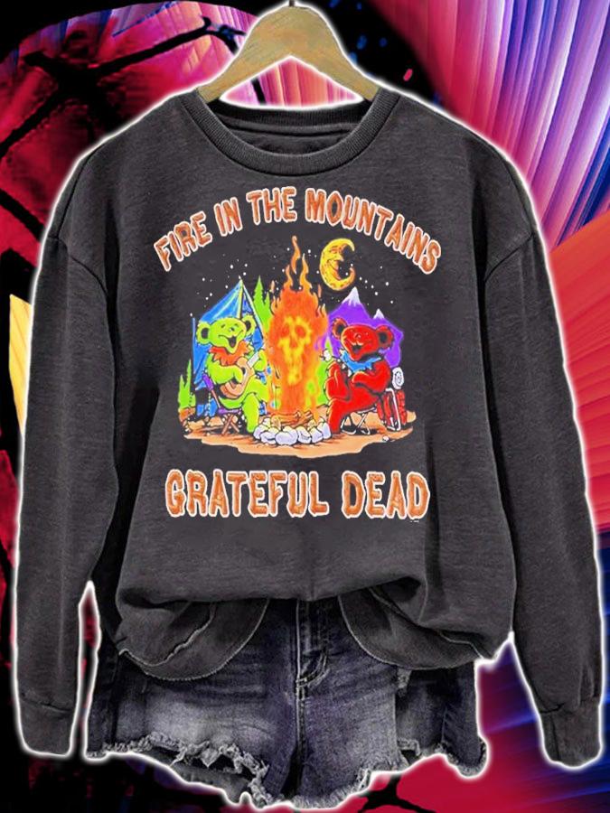 Grateful Dead Hiking On The Mountain T-Shirt t-shirt sweatshirt