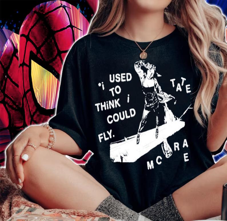 I Used To Think I Could Fly Tate Mcrae Shirt t-shirt woman shirt