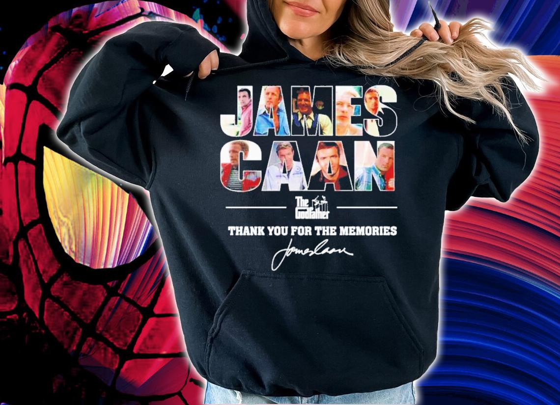 James Caan Thank You For The Memories The Godfather Shirt t-shirt