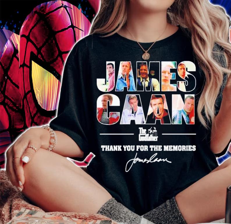 James Caan Thank You For The Memories The Godfather Shirt t-shirt
