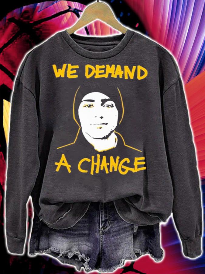 Jeff Mason We Demand A Change Shirt t-shirt