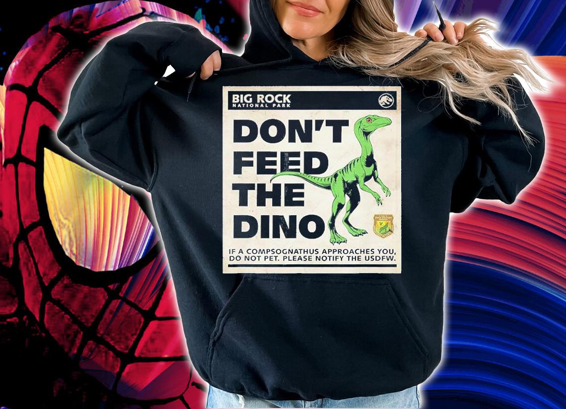 Jurassic World Dominion Compsognathus Dont Feed Dino T-Shirt t-shirt