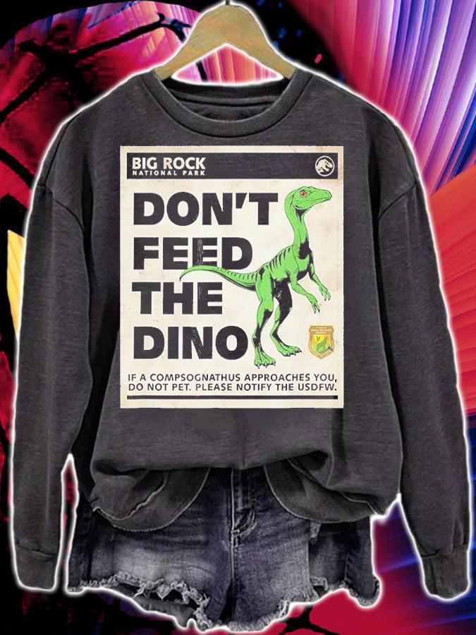 Jurassic World Dominion Compsognathus Dont Feed Dino T-Shirt t-shirt