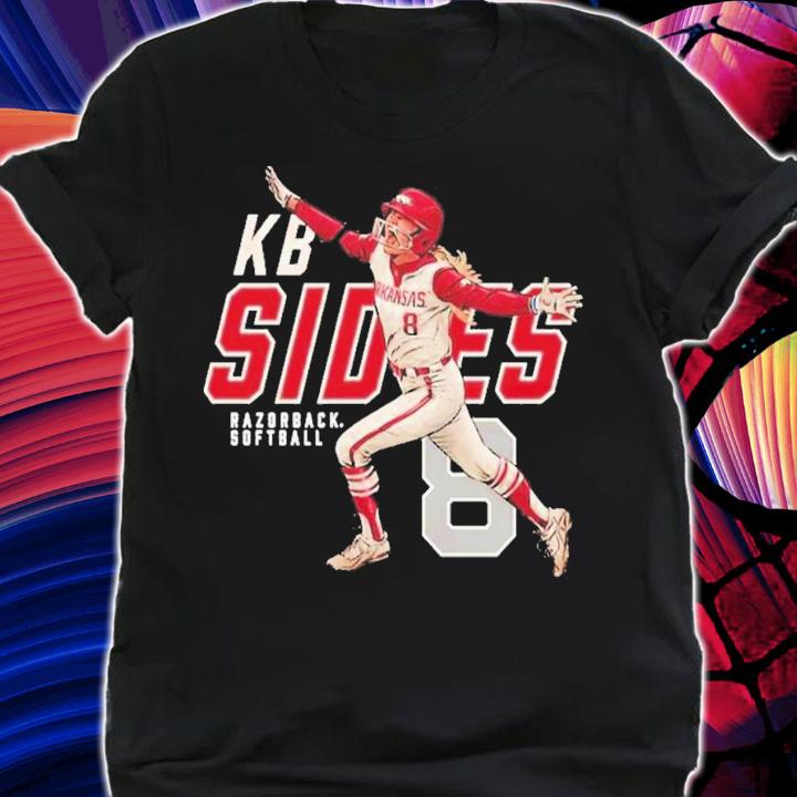 KB Sides Slugger Arkansas Razorback Softball T-Shirt t-shirt