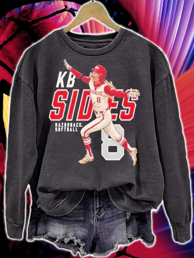 KB Sides Slugger Arkansas Razorback Softball T-Shirt t-shirt