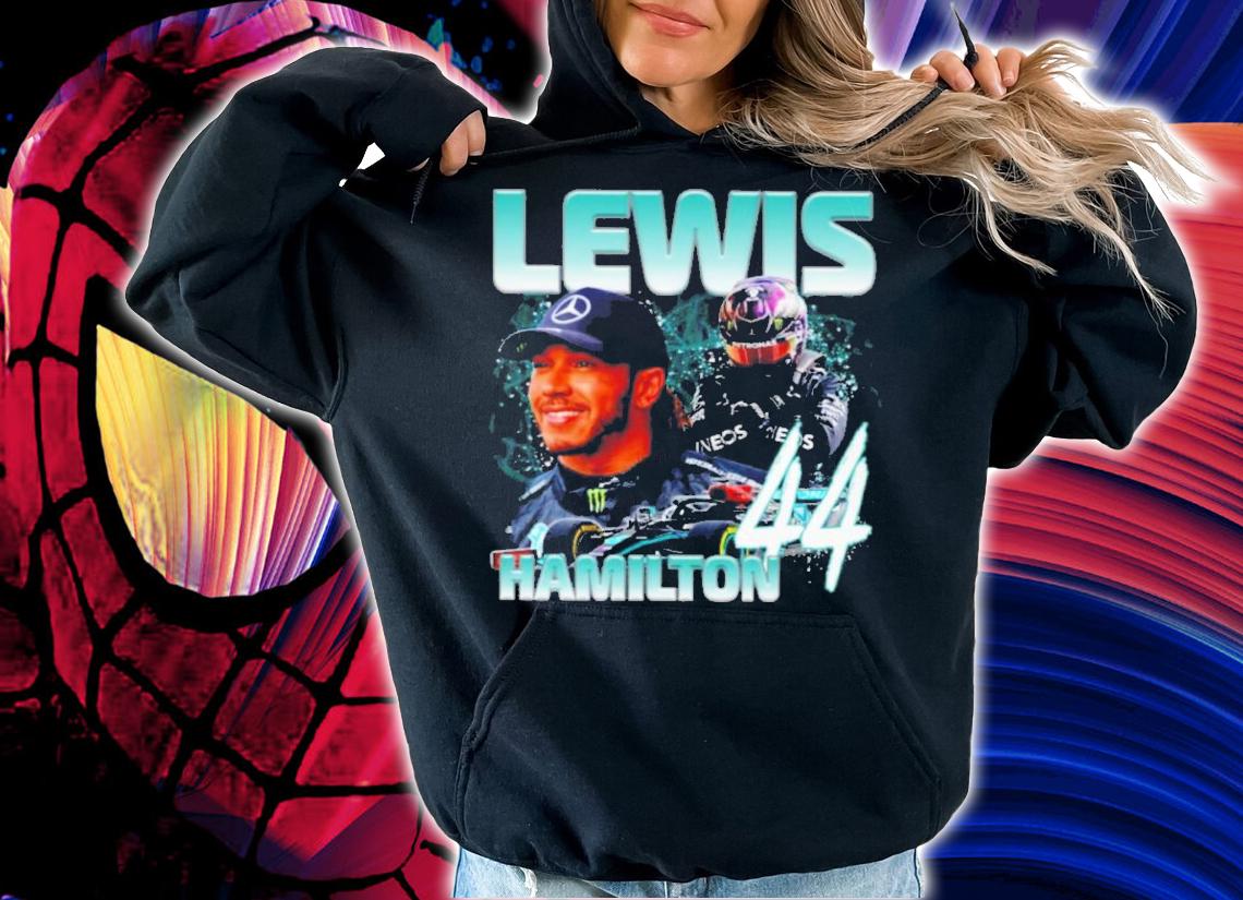 Lewis Hamilton Formula 1 Racing Team Mercedes 90S Vintage Shirt t-shirt