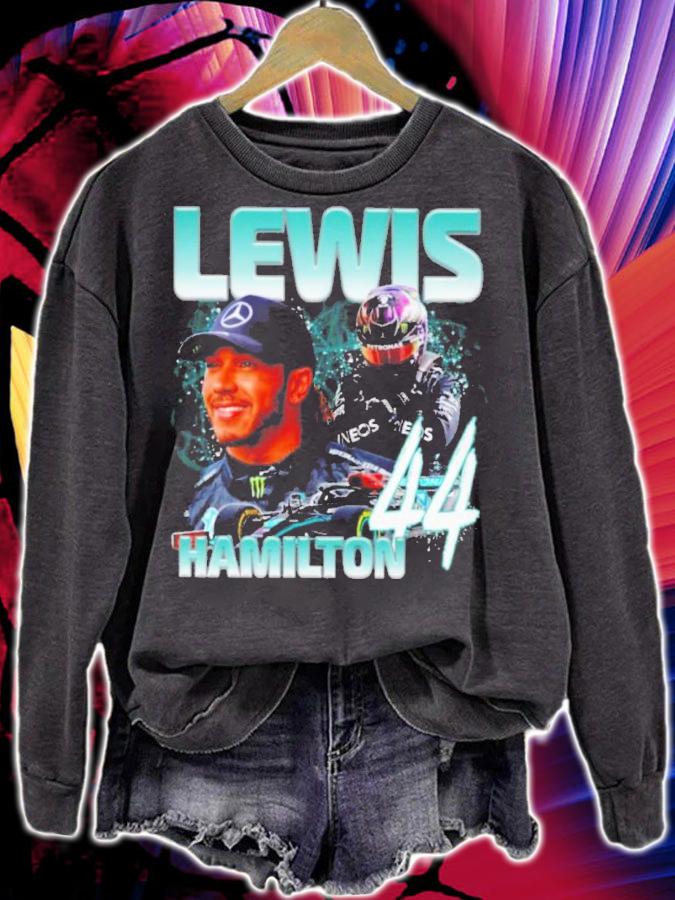 Lewis Hamilton Formula 1 Racing Team Mercedes 90S Vintage Shirt t-shirt