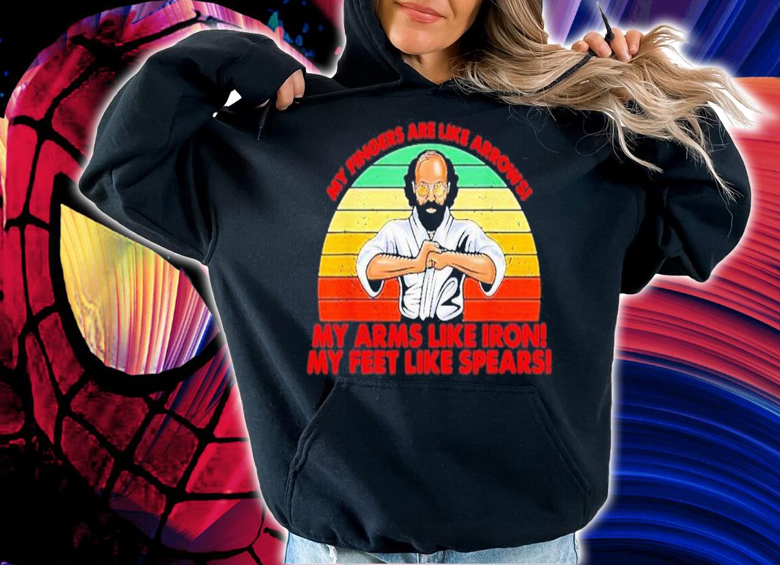 My Fingers Are Like Arrows My Arms Like Iron My Feet Like Spears Vintage Shirt t-shirt hoodie