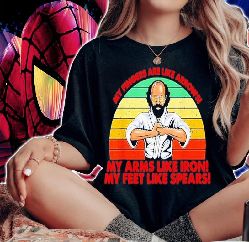 My Fingers Are Like Arrows My Arms Like Iron My Feet Like Spears Vintage Shirt t-shirt woman shirt