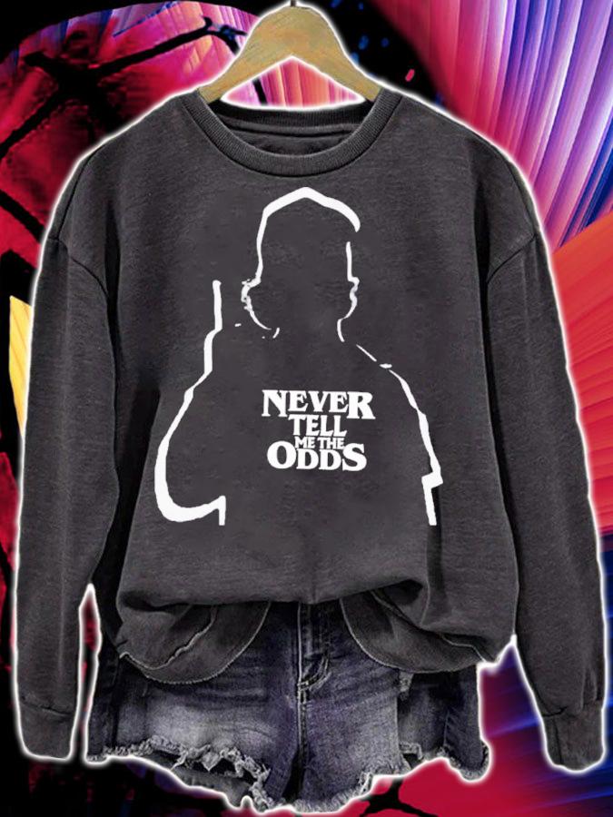 Never Tell Me The Odds Dustin Henderson Stranger Things Shirt t-shirt