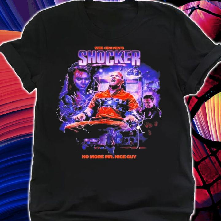 No More Mr Nice Guy Shocker Halloween T-Shirt t-shirt