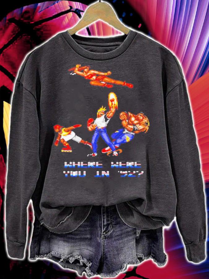 Retro Game Streets Of Rage In 1992 Crazy Unique Shirt t-shirt sweatshirt