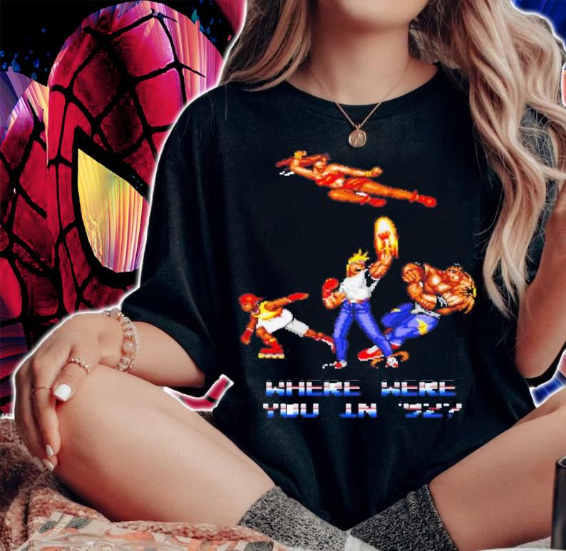Retro Game Streets Of Rage In 1992 Crazy Unique Shirt t-shirt woman shirt