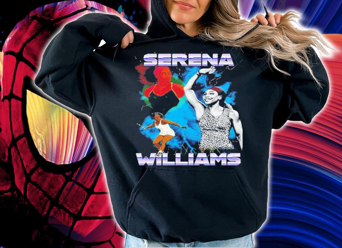 Serena Williams Drawing Tennis Pro T-Shirt t-shirt hoodie