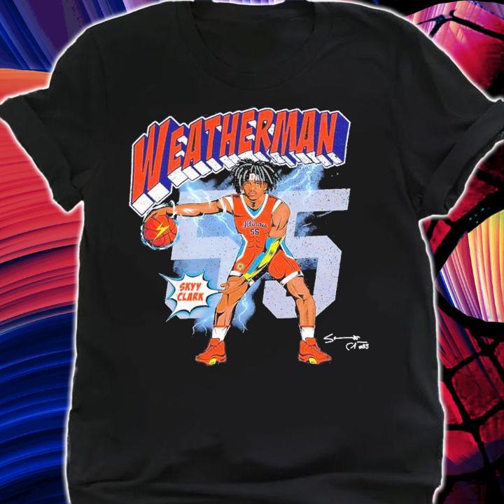 Skyy Clark Weatherman Collection shirt t-shirt shirt