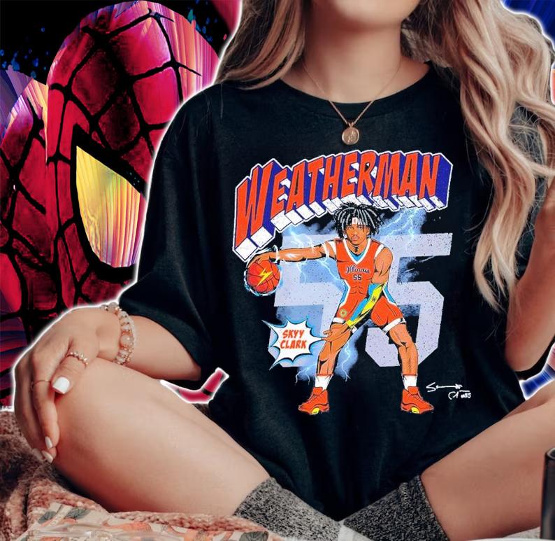 Skyy Clark Weatherman Collection shirt t-shirt woman shirt