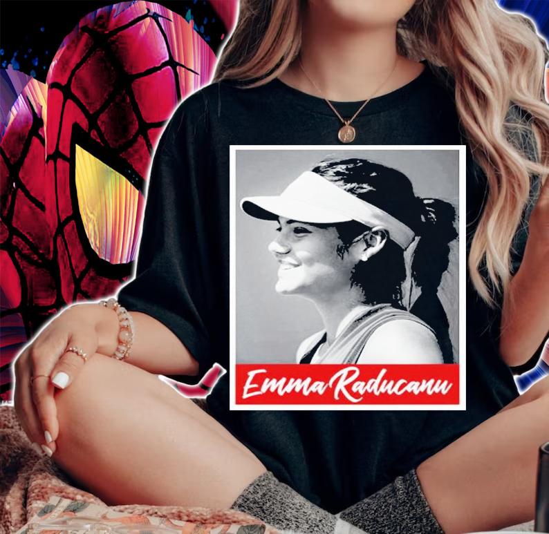 Smile Emma Raducanu Cute Shirt t-shirt woman shirt