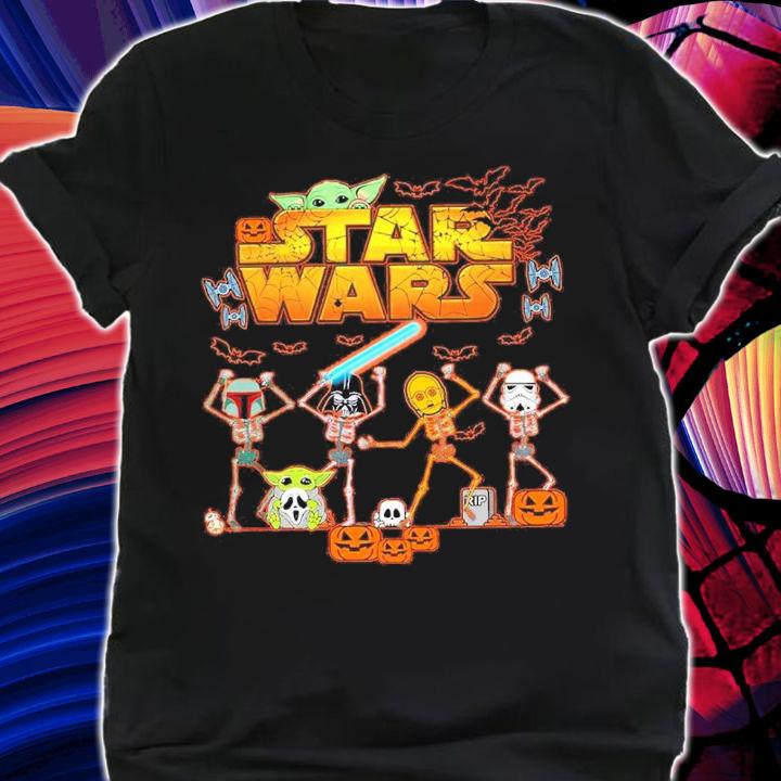 Star Wars Skeleton Disney Halloween Shirt t-shirt shirt