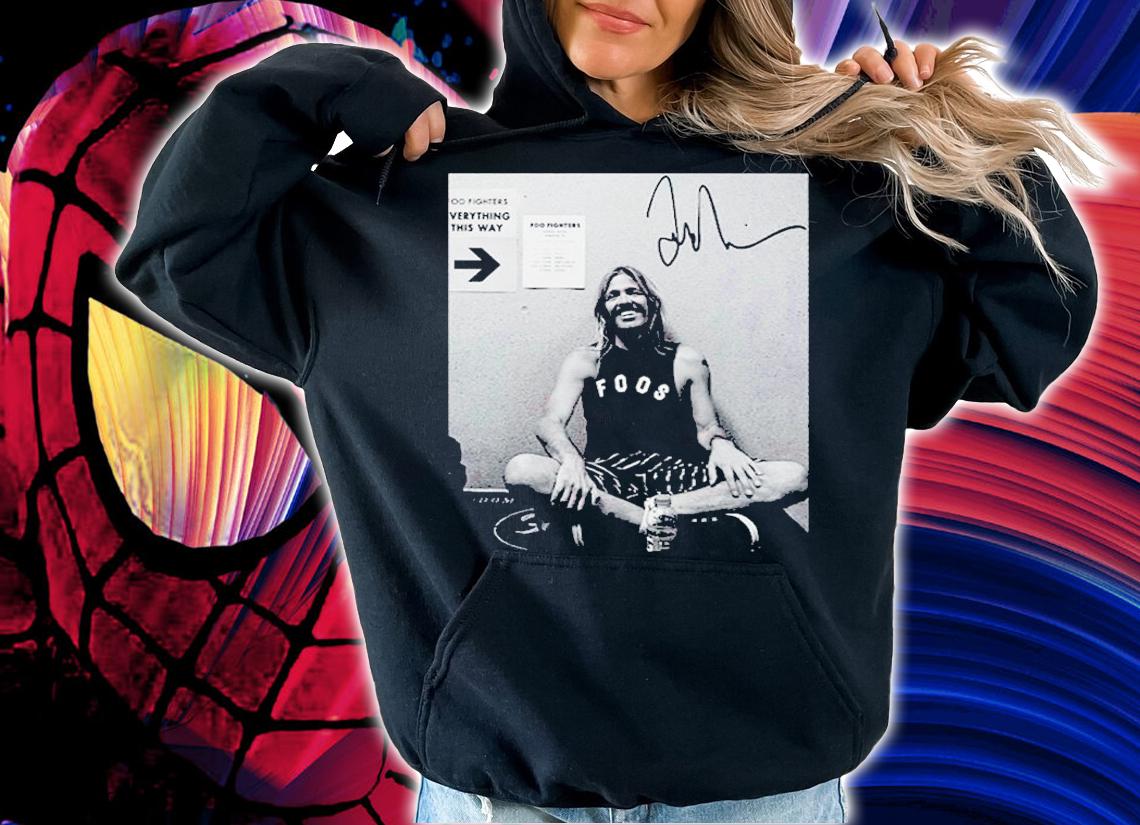 Taylor Hawkins Drummer signature shirt t-shirt