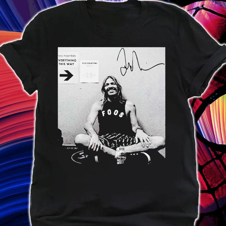 Taylor Hawkins Drummer signature shirt t-shirt