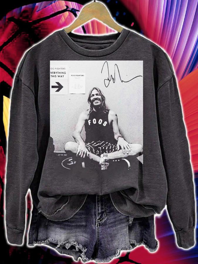 Taylor Hawkins Drummer signature shirt t-shirt