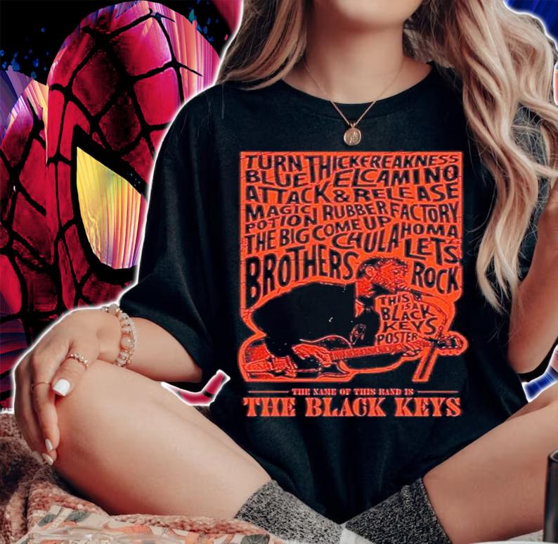 The Black Keys Concert shirt t-shirt woman shirt