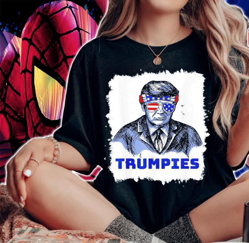 The Trumpies MAGA US Patriotic T-Shirt t-shirt woman shirt