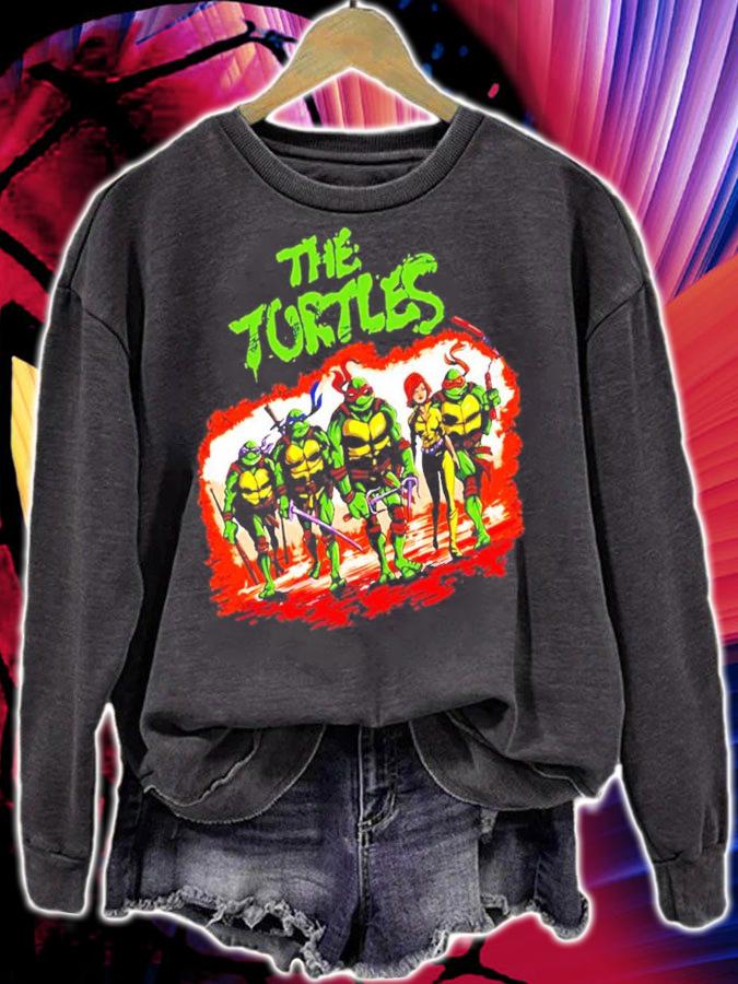 Vintage The Ninja Turtles Superhero Cartoon Movie shirt t-shirt