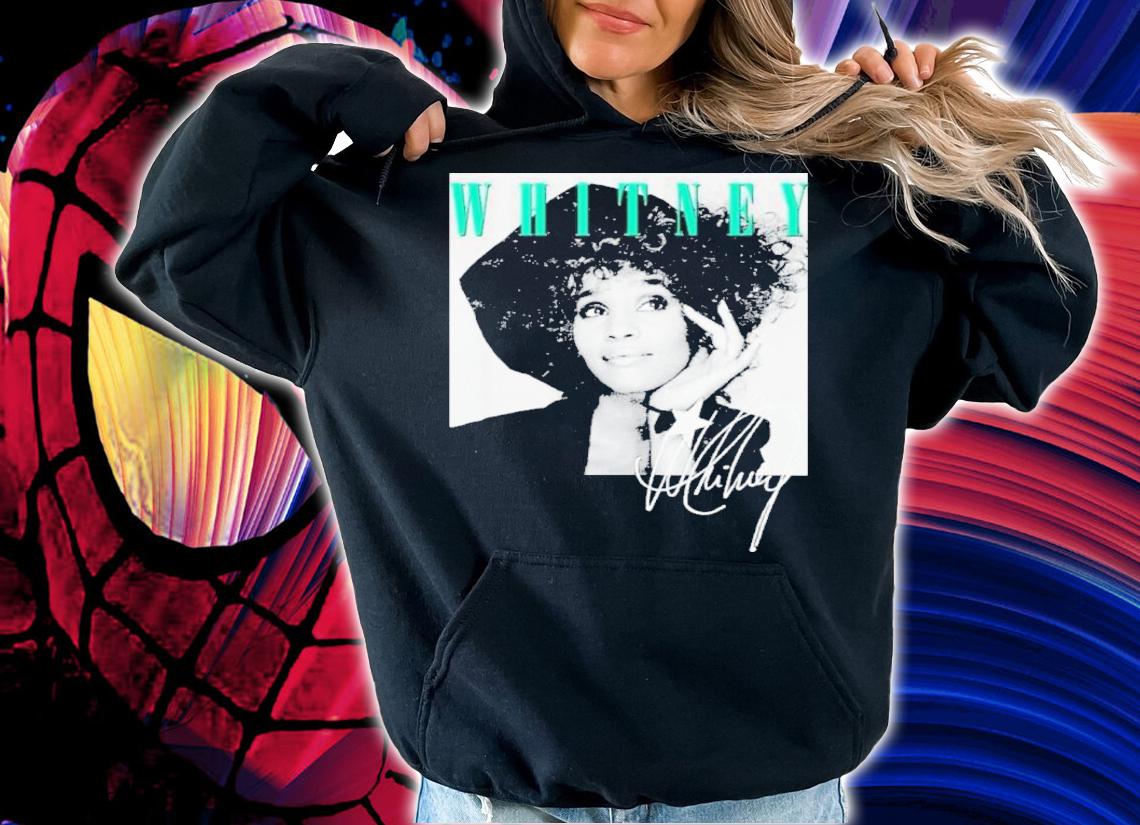 Whitney Houston Classic Vintage Signature Shirt t-shirt