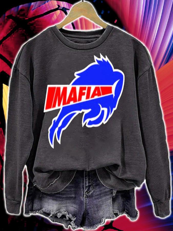 WNY Pride Blue and Red Buffalo shirt t-shirt sweatshirt