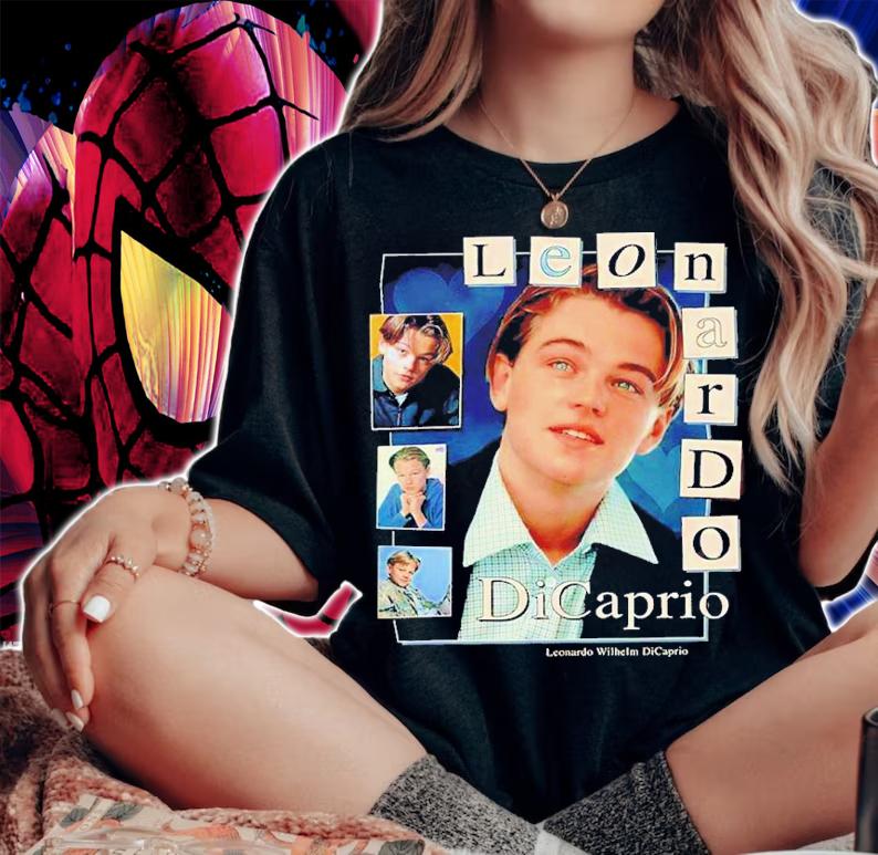 Young Leonardo Dicaprio Vintage Shirt t-shirt