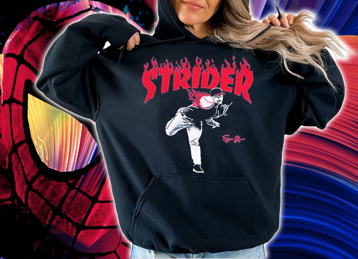 Strider Spencer Strider Atlanta Baseball T-Shirt t-shirt