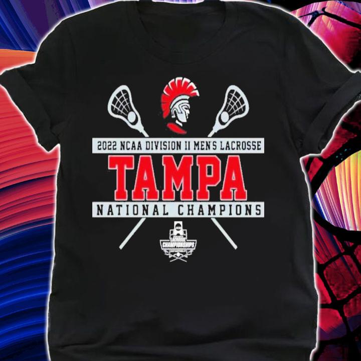 Tampa Men's Lacrosse Ncaa Division II National Champions 2022 Shirt t-shirt shirt