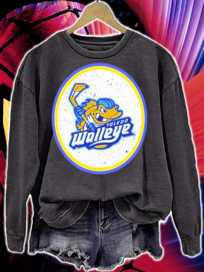 Toledo Walleye Circle Youth Logo Shirt t-shirt sweatshirt