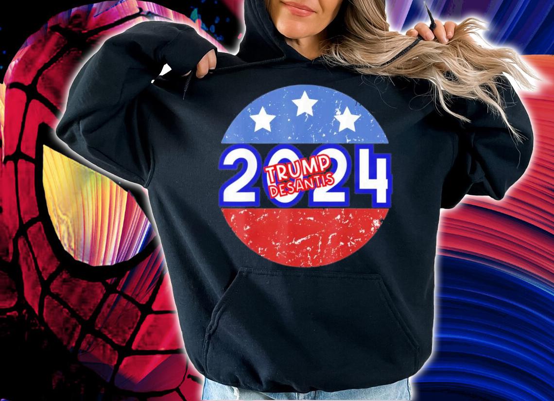 Trump Desantis 2024 Retro Campaign T-Shirt t-shirt