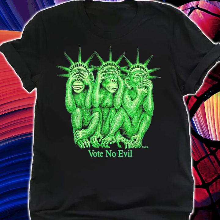Vote No Evil Emek Artman Shirt t-shirt shirt