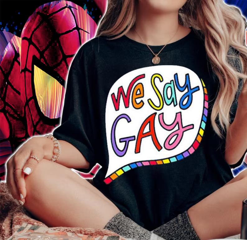 We Say Gay John Pavlovitz Shirt t-shirt woman shirt