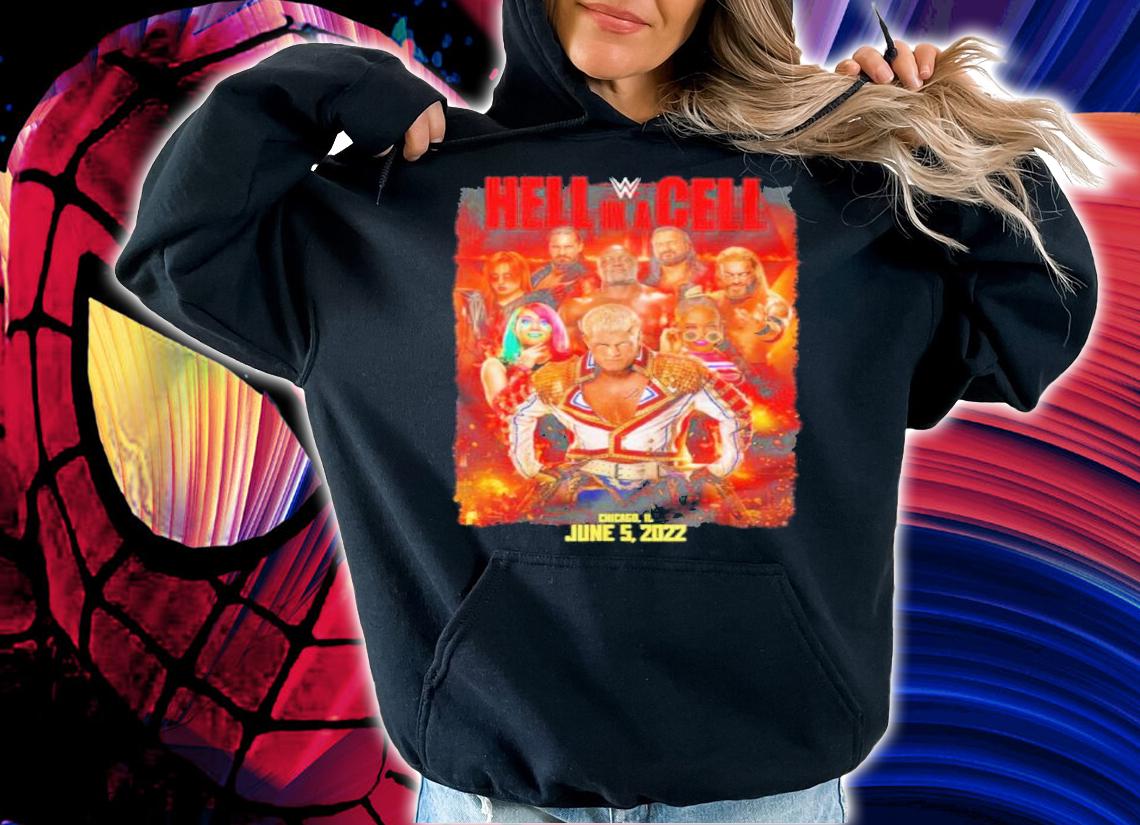 WWE Hell In A Cell Event June 5 2022 Shirt t-shirt hoodie